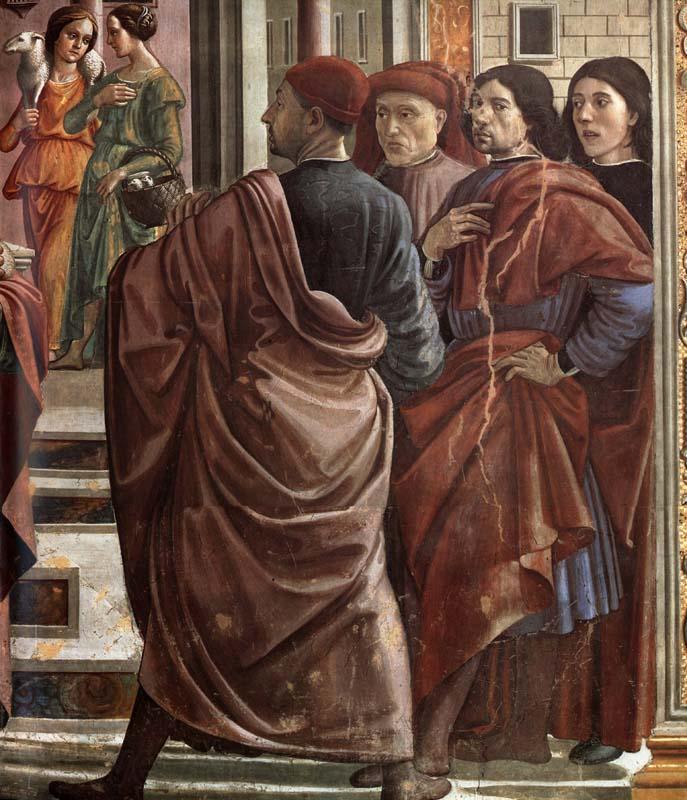 Domenicho Ghirlandaio Vertreibung Joachims aus dem Tempel Spain oil painting art
